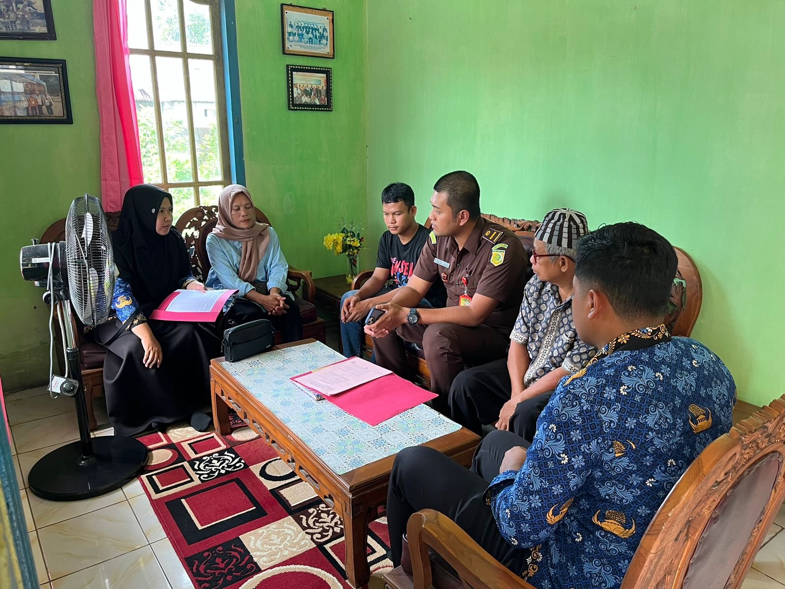 Bapas Tanjungpandan Dampingi Eksekusi Pidana Kerja Sosial ABH di Panti Lansia Al-Maa’uun